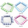 Lounger Floating Toys Comfortable Stripe PVC Water Recliner Mats Portable Leak Proof Lightweight Swimming Pool Accessories