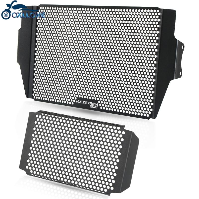 Radiator Grille Guard Cover Protector For Ducati Multistrada 1200 /ABS / S / S Touring / S Sport / S Pikes Peak / S GT 2010-2014
