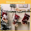 Cute Christmas Stockings With Snowman And Reindeer Patterns Perfect For Holiday Cheer
