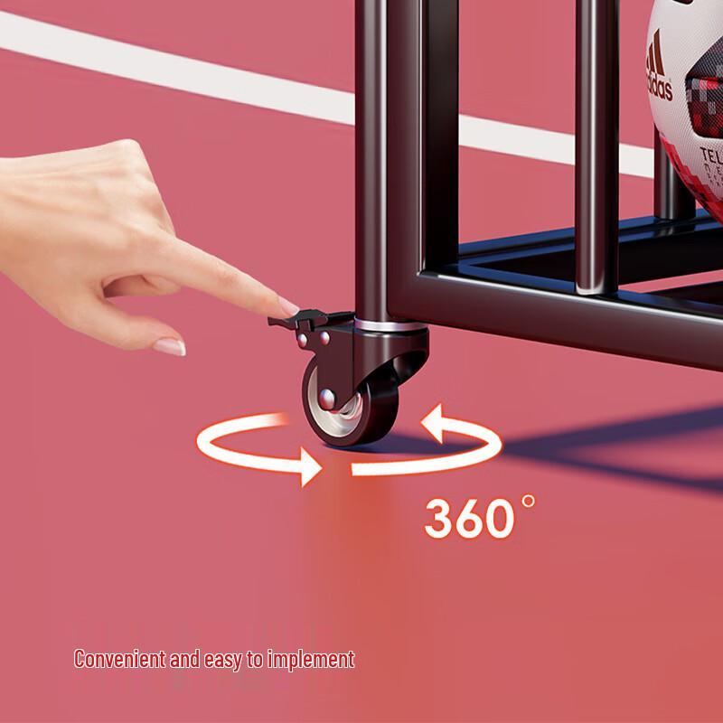 Ji Mei Mobile Sports Ball Storage Cart