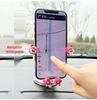 Strawberry Bear Magnetic Car Phone Holder with Firm Suction Cup