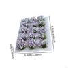 DIY Miniature Flower Cluster Artificial Model Grass Multicolor Decor Vegetation groups Tufts