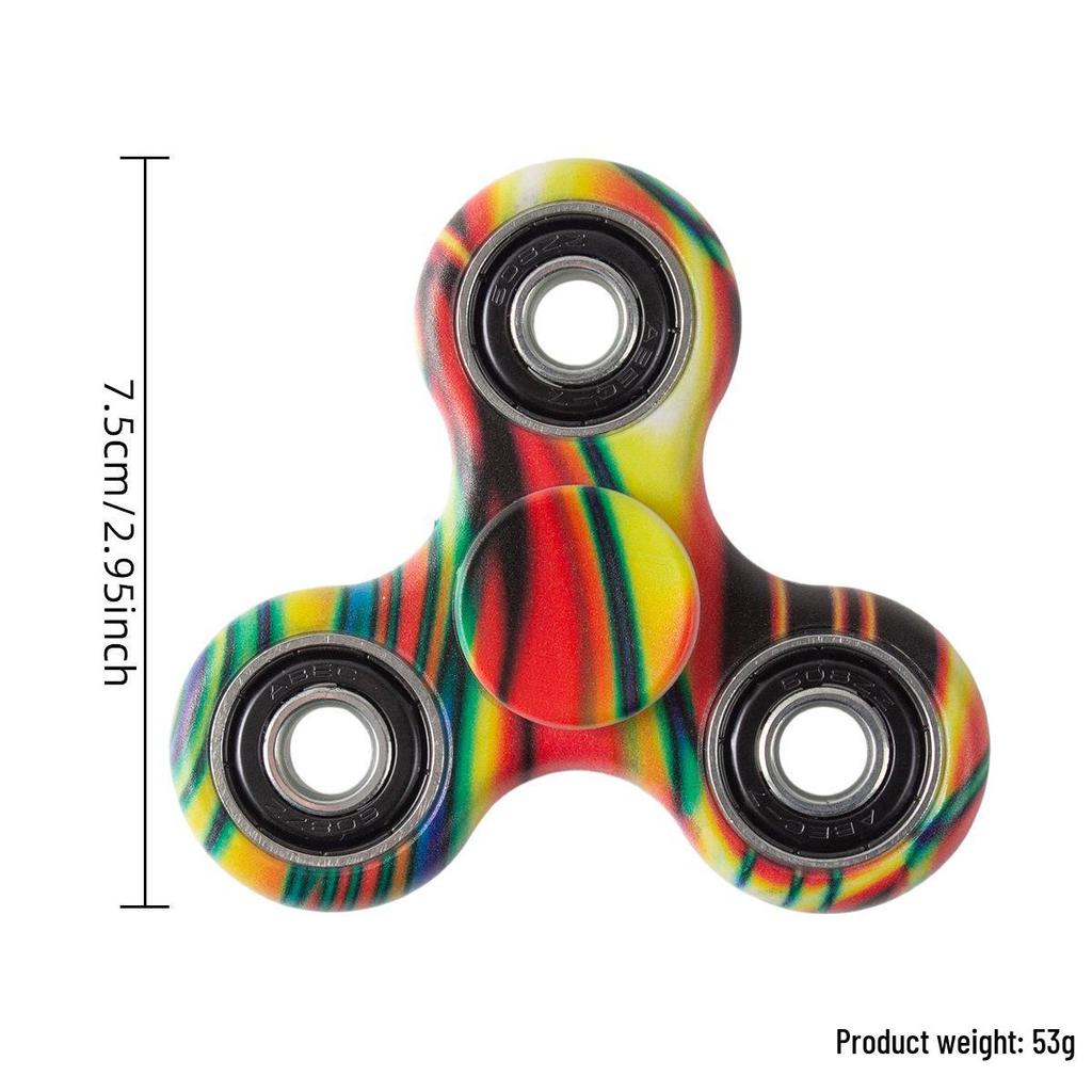 Colorful Fingertip Spinner Decompression Toy - Hand Spinner for Stress Relief and Fun