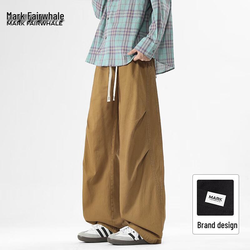 

Mark Fairwhale Men s Autumn/Winter Straight-Leg Casual Pants M (Recommended 90-105)