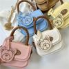Adorable Korean Style Cartoon Bear Mini Handbag For Kids With Cute Pu Design