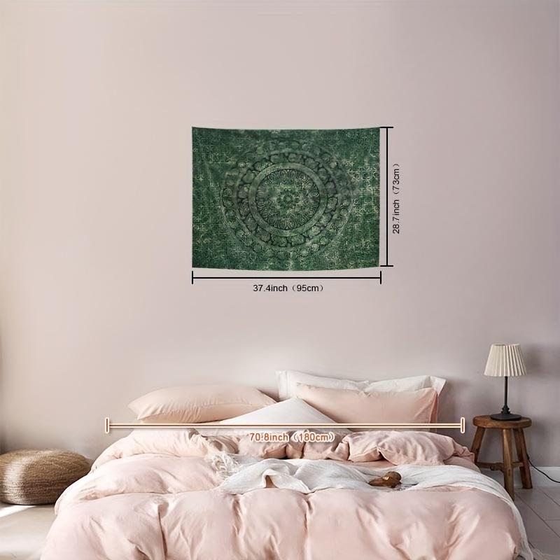 VIKAMA Bohemian Mandala Print Tapestry Living Room Bedroom Office Wall Decor Tapestry Home Furnishings Room Decoration