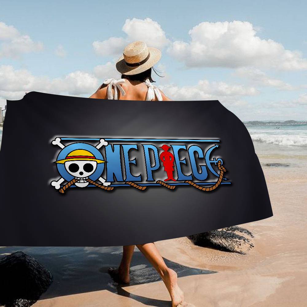 New O-One P-Pieces Cartoon Beach Towel Colorful Bath Towels Girl Microfiber Quick Dry Sand Free Beach Yoga Spa Gym Pool