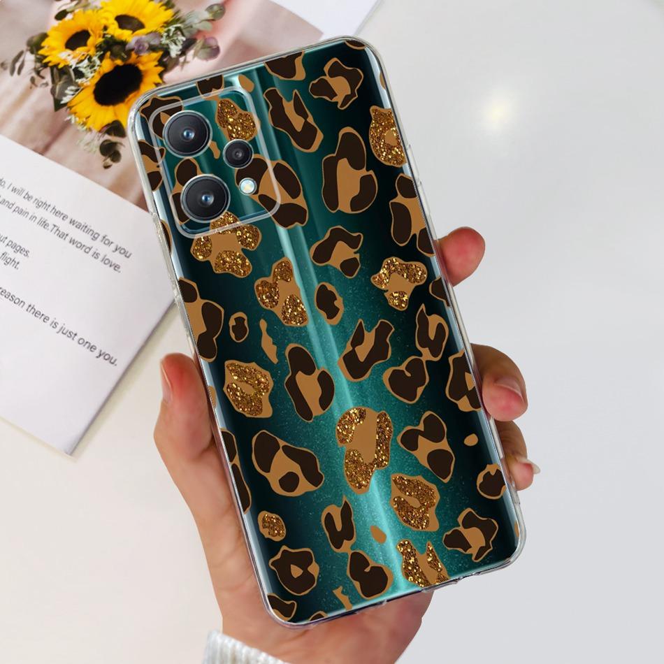 For Realme 9 Pro 5G Phone Case Realme 9Pro RMX3471 RMX3472 Elegant Printing Soft Silicone TPU Back Cover