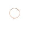 14K Pink Gold Wavelet Loop Pattern Earrings TETK4P02729M