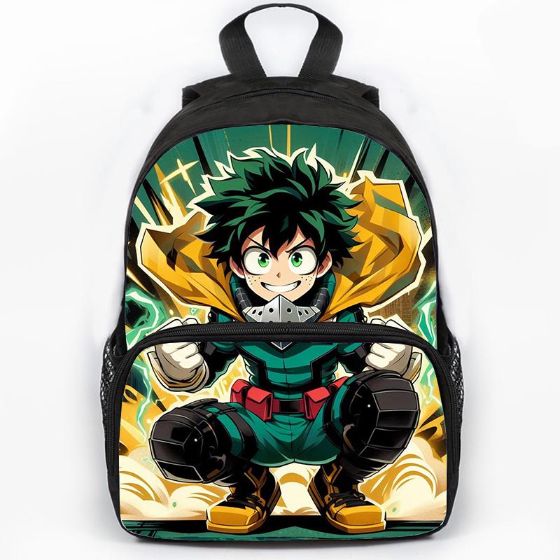 

Anime My Hero Academia Backpack for Student Boys Children Manga Izuku Midoriya Schoolbag Large Capacity Laptop Backpacks Mochila