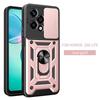 Armor Funda For Honor 200Lite Case Shockproof Armor Slide Camera Protect Phone Case For Honor 200 Lite 5G Ring Stand Back Cover
