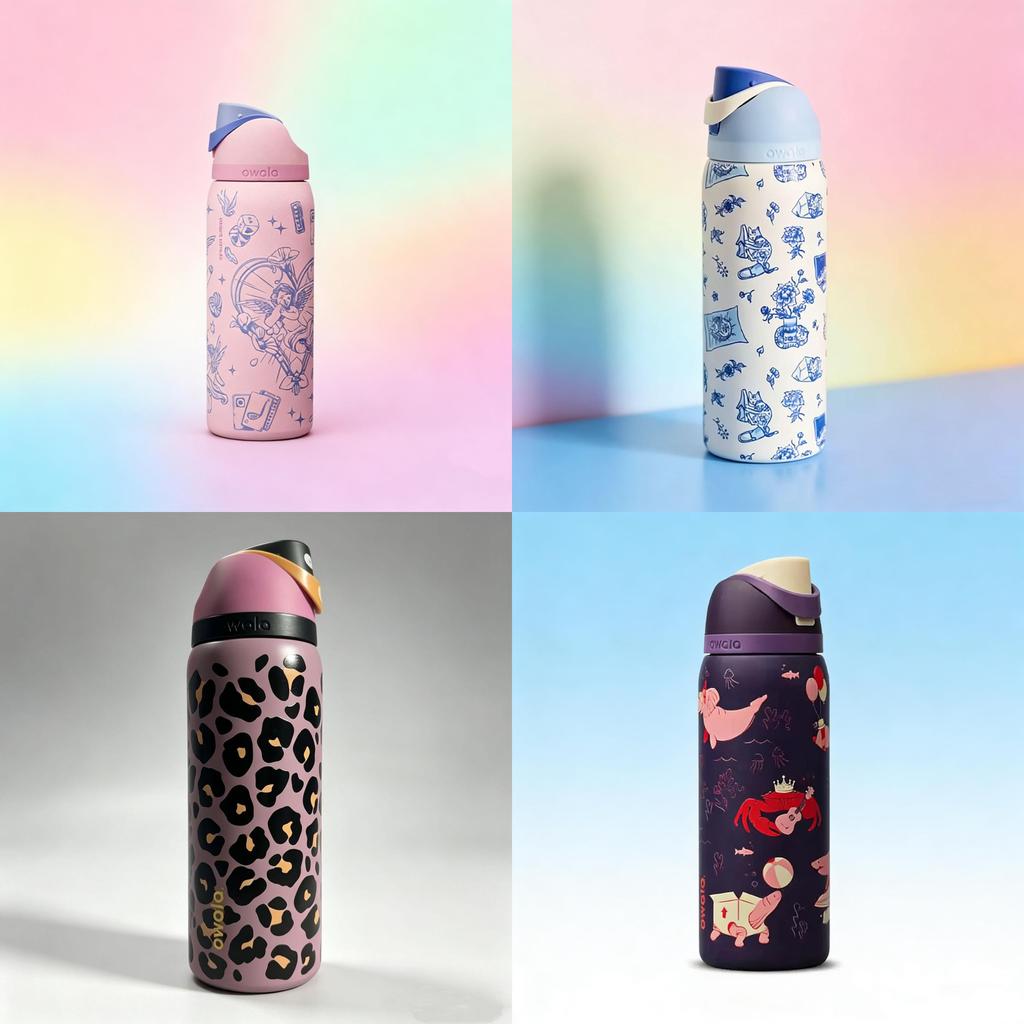 Sports Insulated Cup With Straws And Lock For Travel And Home Use