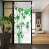 Pellicola per Finestre in Bambù Adesivo Vetro Privacy Blocco UV Controllo Calore Adesivo per Finestra Oscurante per Arredamento Casa