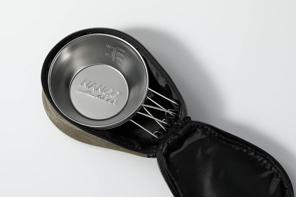 Camping Moon Sierra Cup Case Sierra Bag Pear Shape 4 Shera Cups of 320ml S220-B