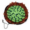 Pet Sniffing Mat Multifunctional Plush Easy Cleaning Pet Interactive Slow Feeding Snuffle Mat for Home
