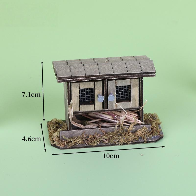 

1Pcs Doll House Miniature Bathroom Sink Cabinet Prop Realistic 1/12 Scale Dollhouse Simulation Wash Basin Toy Diy Accessories A2