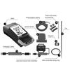 800 Lumen Bike Light LED 3 In1 USB Rechargeable Accurate Stopwatch Light with Horn Bike Accessory