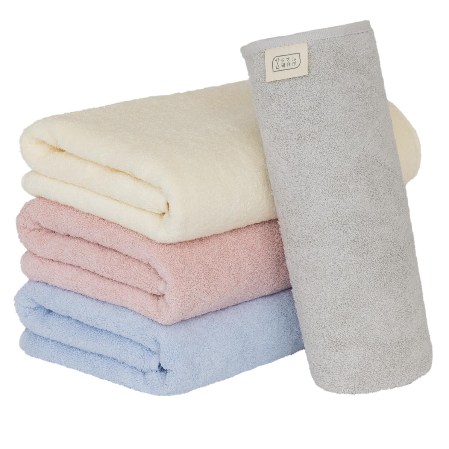 

Towel Institute Bath Towel Set of Fast Quick Less Shedding Colors for Family Japan Technology [Daily Simple] #001 MIX.a 4, Absorption, Drying, 100%