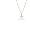 VIVIENNE WESTWOOD Sphere Pendant Lobster Clasp Necklace Women Necklace Pink Gold 630203FB02R923R923