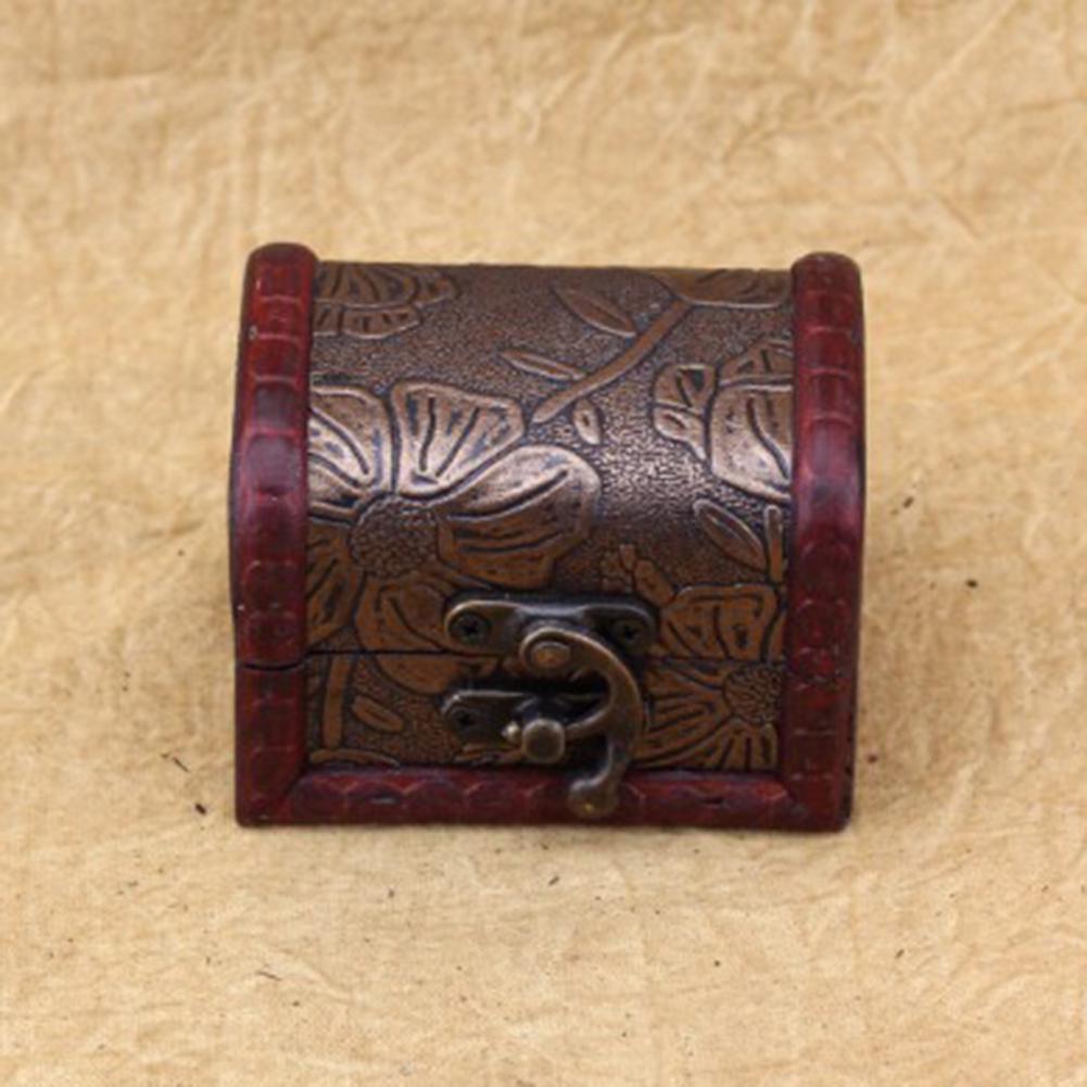 12Pcs Leather Craft Bag Decorative Jewelry Gift Wine Wooden Box Hasp Latch Hooks