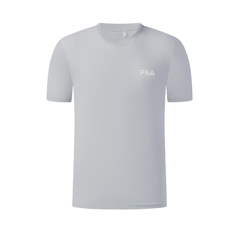 

FILA Fitness Cool Dry Comfortable Short Sleeve T-Shirt Men tops A51M621105FGY 3XL