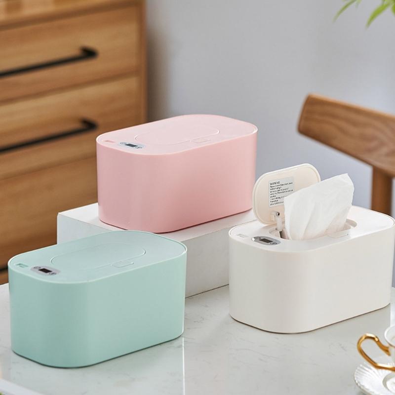 Easy to Use Wet Towels Warmer Small Wipe Heater Adjustable Temperature Wipe Dispenser Suitable for Babies and Adult
