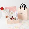 Set Care In Her Purse Gift Set JILL STUART Towel Handkerchief Hand Cream Wrapping [Hand 4-Piece RED] & (Gift Available)