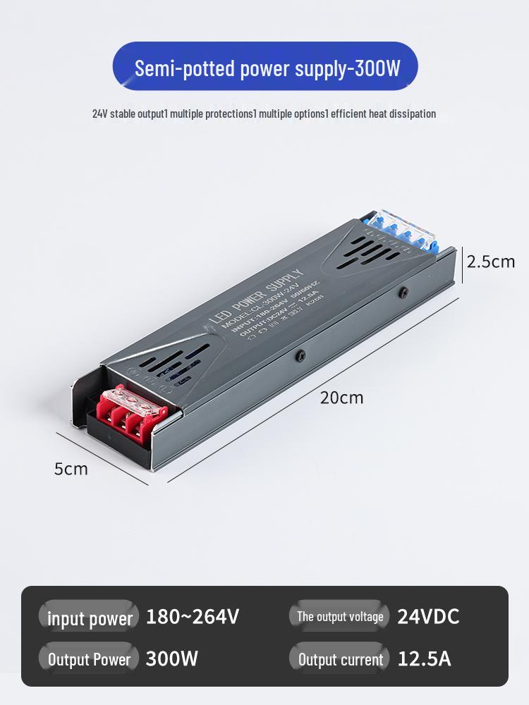 Single-Sided Upward-Emitting Recessed Linear Light - Double Eyelid Aluminum Channel