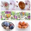 Puntos Kids 6Pcs Simulation Artificial Egg Easter DIY Painting Crafts Pretend Play Toy