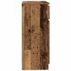 Sideboard with Drawer Rustic Wood Look 71 x 35 x 84 cm Engineered Wood