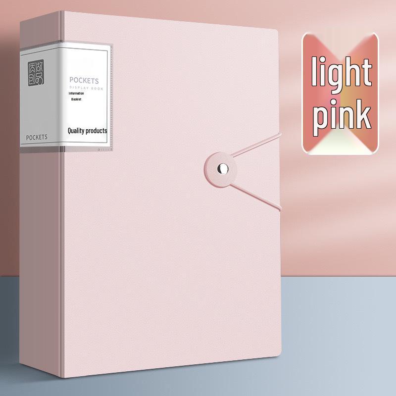 Colored A4 Document and Exam Paper Storage Folder for Elementary Students