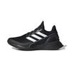 adidas Rapidarun Knit El C Comfortable Breathable Low Top Kids' Running Shoes Black Children Aged 3 7 Years Old EE7639