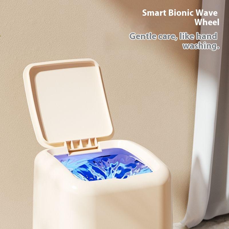 New Underwear Washing Machine Household Mini Small Semi-automatic Elution Integrated Washing Socks Children's Clothing