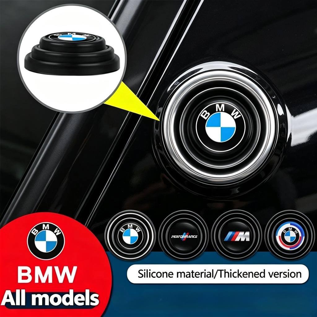 Thickened Silicone Door Shock Absorbing Buffers Anti-Noise Anti-Collision Protector Stickers Compatible With BMW E36 E46 E90 F30 XV1