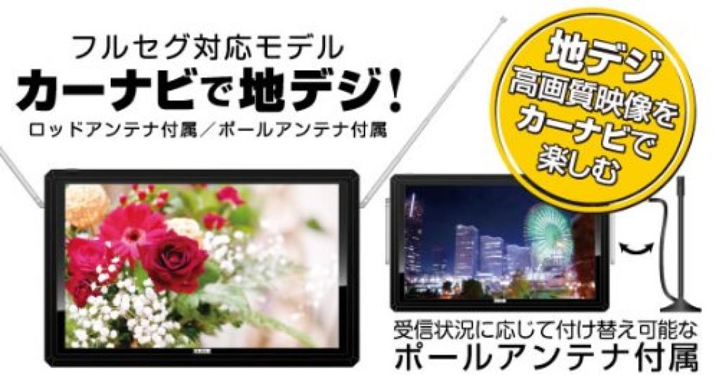 RWC Tragbares Navigationssystem mit Breitbild-LCD und und Sendungen X-RIDE 7-Zoll Full-Seg One-Seg (RM-XR721)