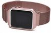 Apple Watch Metal Bracelet Strap Case Protection 44mm Rose Gold