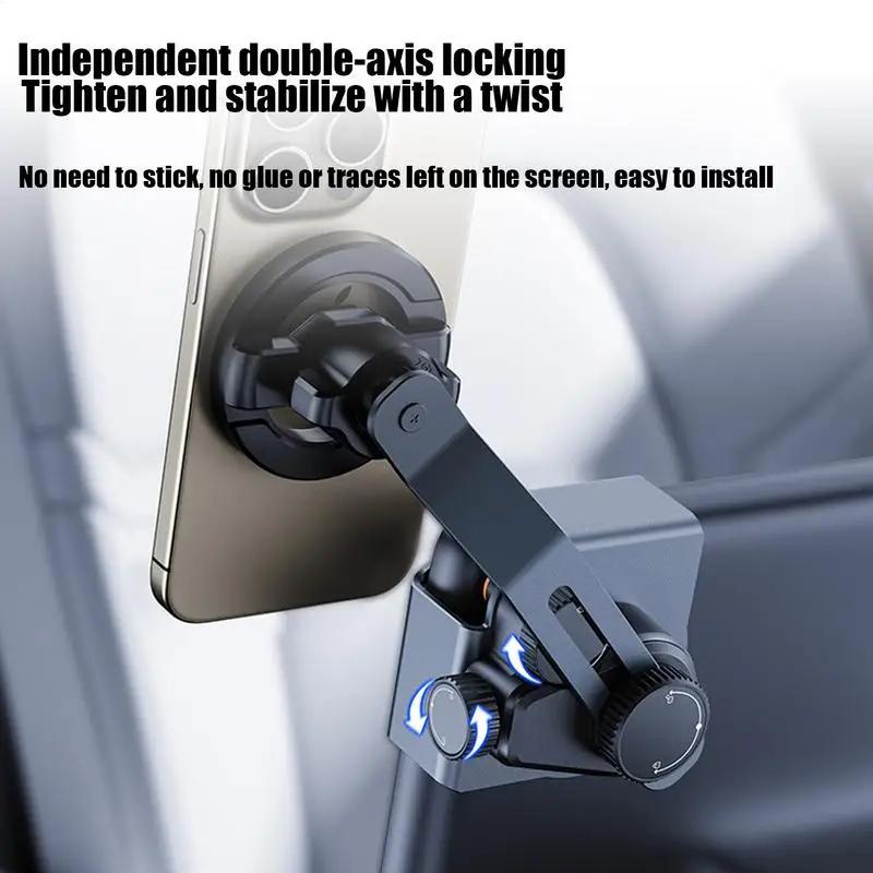 Für Tesla Magnetische Handyhalterung Halter Für Model 3 Für Model Y 360 Grad Drehung Für Tesla Armaturenbrett Bildschirm Handy Halterung