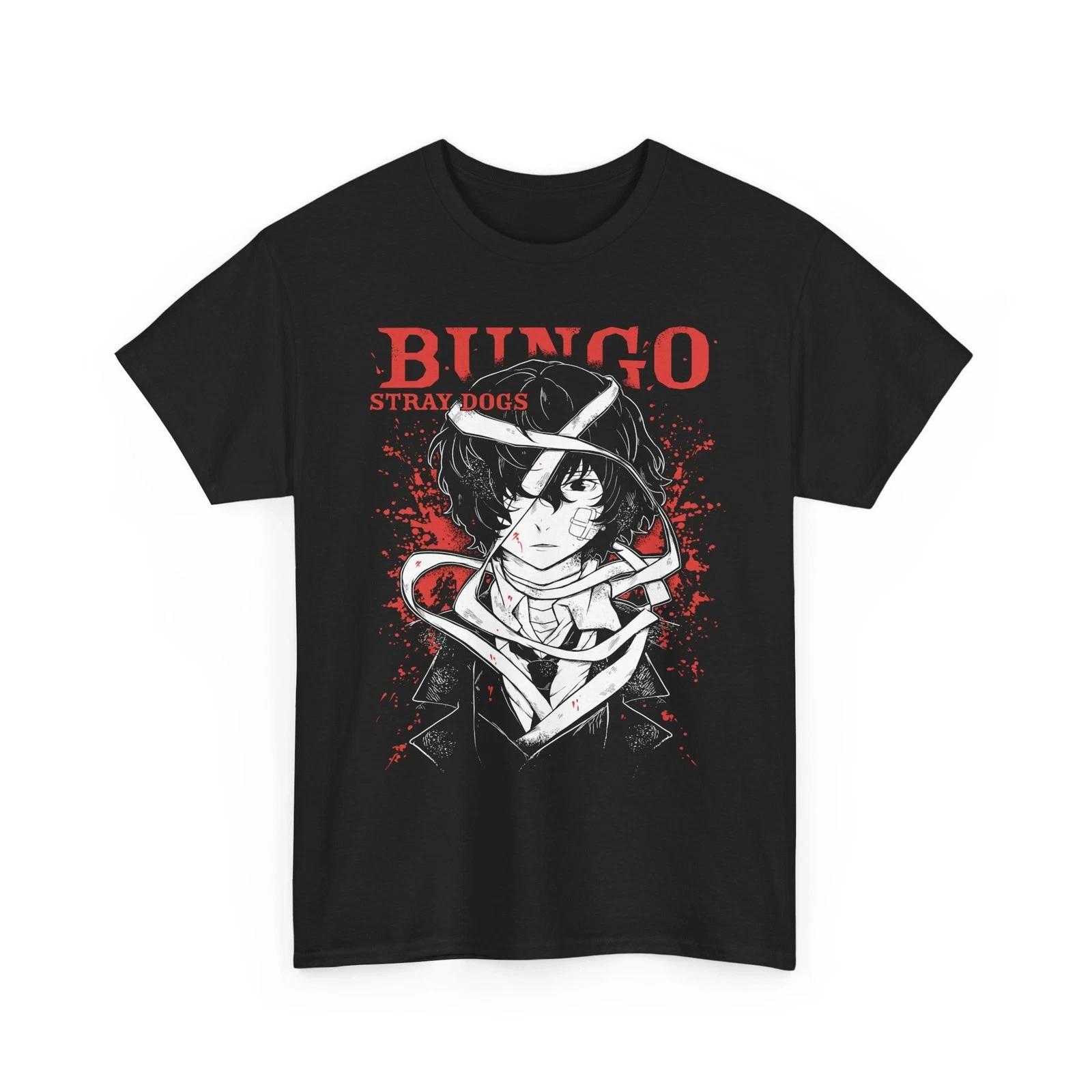 Bungou Stray Dogs T-Shirt, Dazai, Chuuya Nakajima, Atsushi, Akutagawa Shirt XS