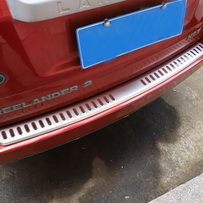 FOR LAND ROVER FREELANDER 2 2006-2015 Stainless Steel Car Rear Bumper Trunk Fender Bumper Scuff Plate Door Sill Accessories