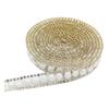 Dress Beaded Pearl Rhinestone Ribbon Trim for Wedding Dress Bridal Party Handmade DIY Embellishment Fashion Craft Sewing Decor