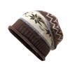 Women S Large Size Knit Hat For Autumn Winter Hiking Warm Ear Protection Cold Cap