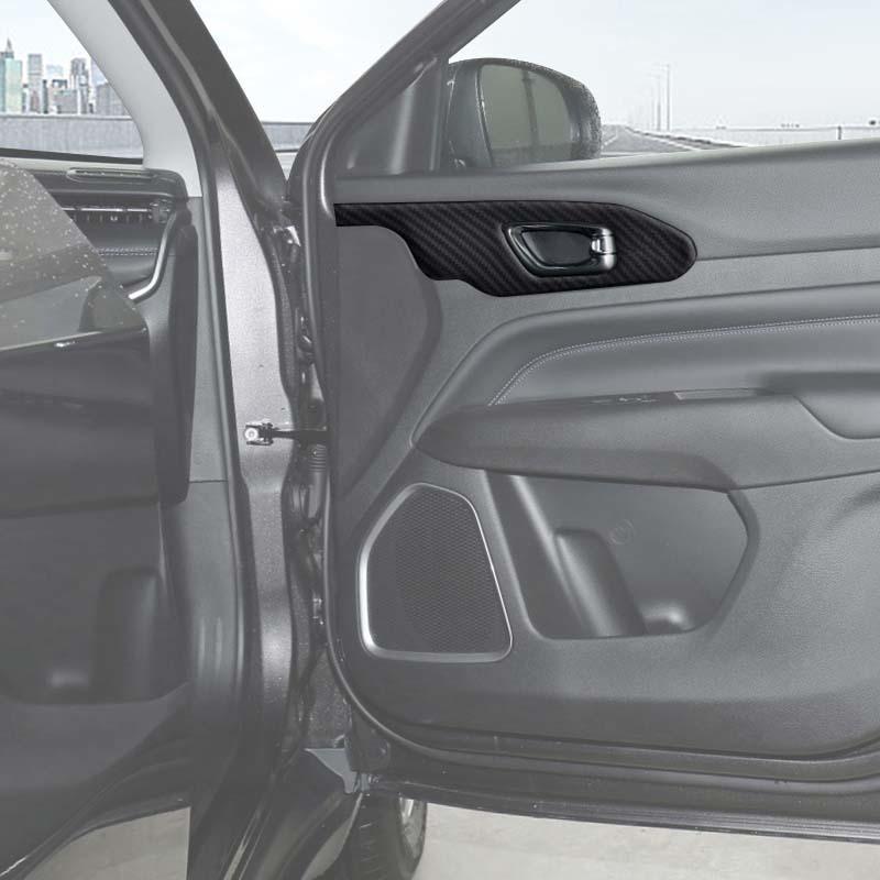 ABS Interior Door Handle Decoration Cover Sticker Fit For Jeep Compass 2021 Up Interior Accessories