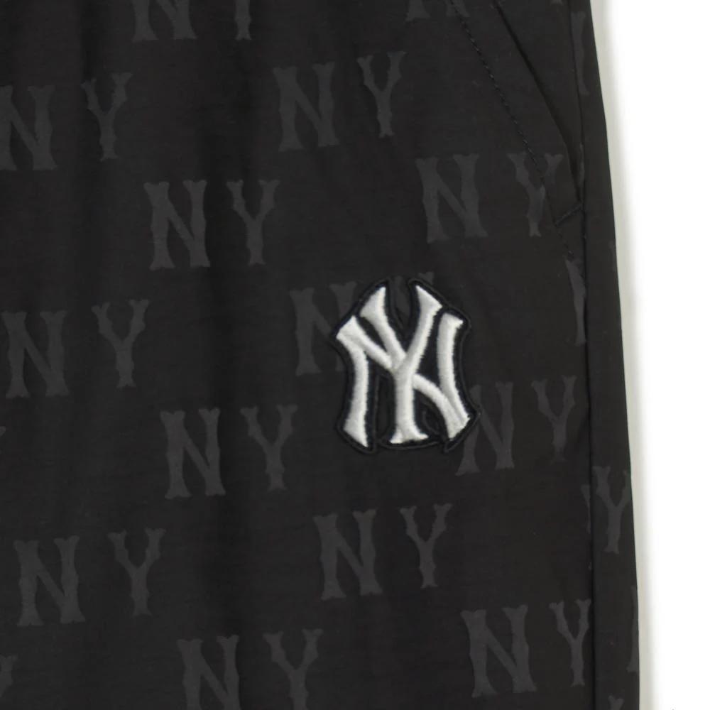New MLB Knitted Sports Pants Unisex Black 3AWPM0141-50BKS
