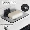 Bathroom Wall Mounted Shower Soap Box Dish Storage Plate Tray Holder Soap Holder Rack Accessories