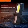 G12 Dual-Light Magnetic LED Work Flashlight