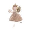 Drop Ornaments Plush Toy Pendant Angel Girl Xmas Tree Pendant Cute Christmas Angel Doll  Xmas Tree
