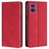For Motorola Moto G55 5G Case Card Holder PU Leather Magnetic Closing Phone Cover