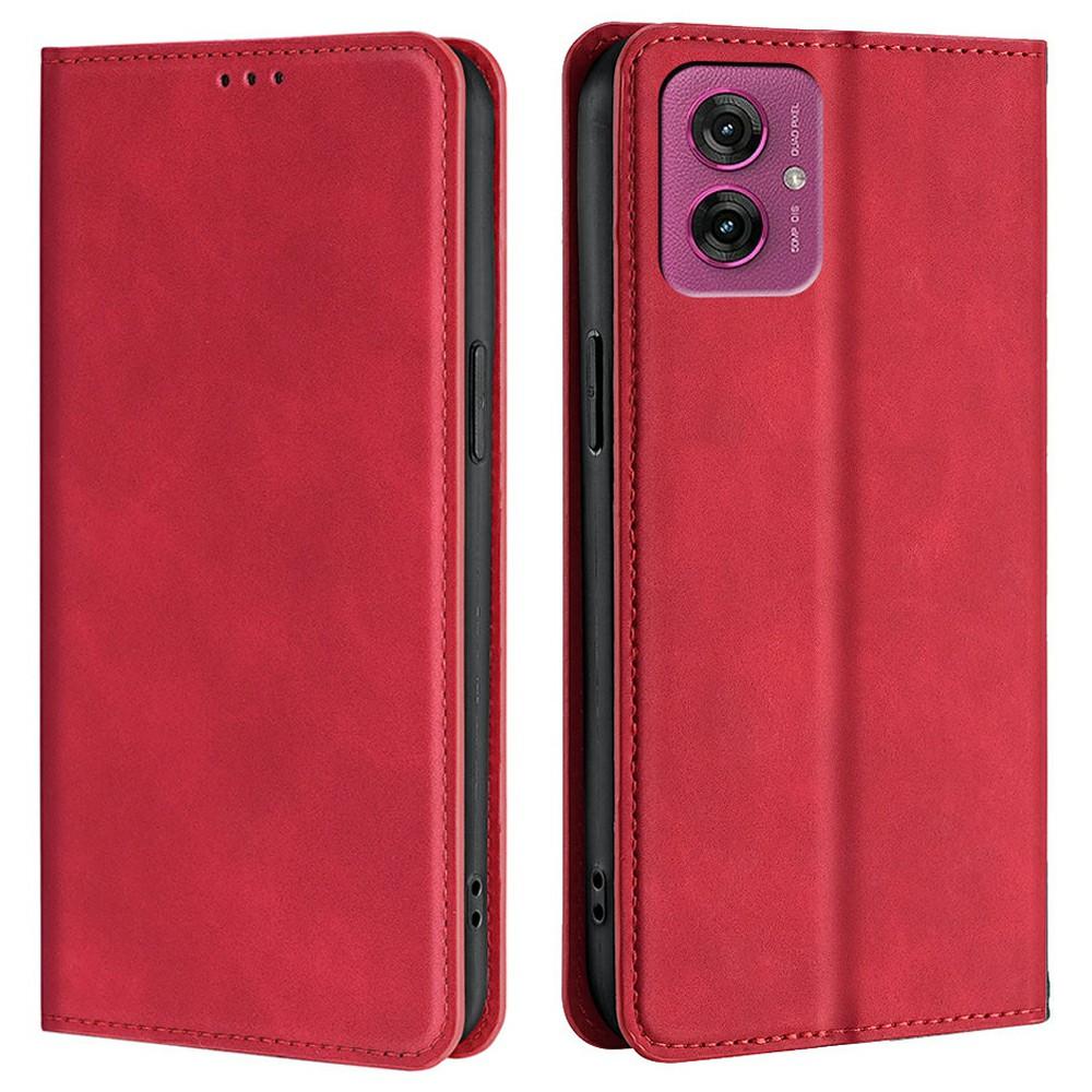 For Motorola Moto G55 5G Case Card Holder PU Leather Magnetic Closing Phone Cover