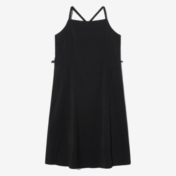 Fila Тканое длинное платье из жатой ткани Черный Fs2oph2153fblk BLK (black)/W80