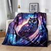 1pc Eagle Printing Lightweight Flannel Blanket, Comfortable and Warm Blanket, for Camping Sofa Bed and Couch Office, Suitable for Gift Blanke